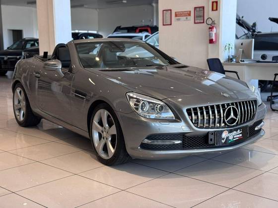 MERCEDES-BENZ SLK 250 1.8 CGI 16V TURBO GASOLINA 2P AUTOMÁTICO MERCEDES-BENZ SLK 250 1.8 CGI 16V TURBO GASOLINA 2P AUTOMÁTICO